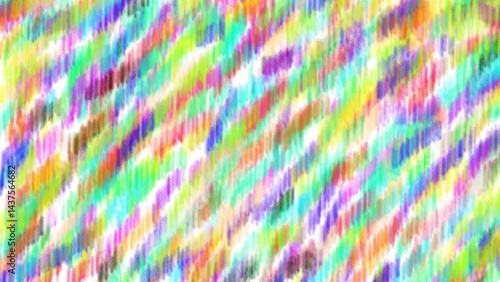 Colorful crayon abstract art background