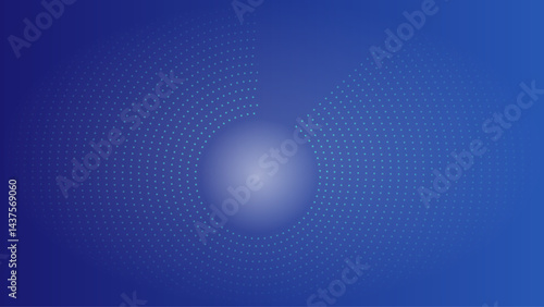 abstract blue background with circles