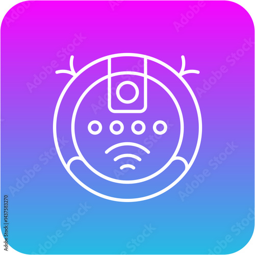 Robot Vacuum Icon