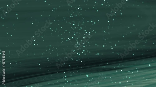 White bokeh on a green background suitable for spring or naturethemed designs, abstract backgrounds, festive and celebratory concepts.