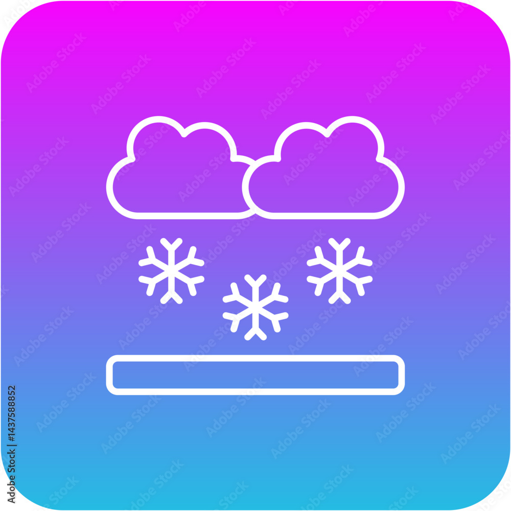 Snowing Icon Snowing Icon
