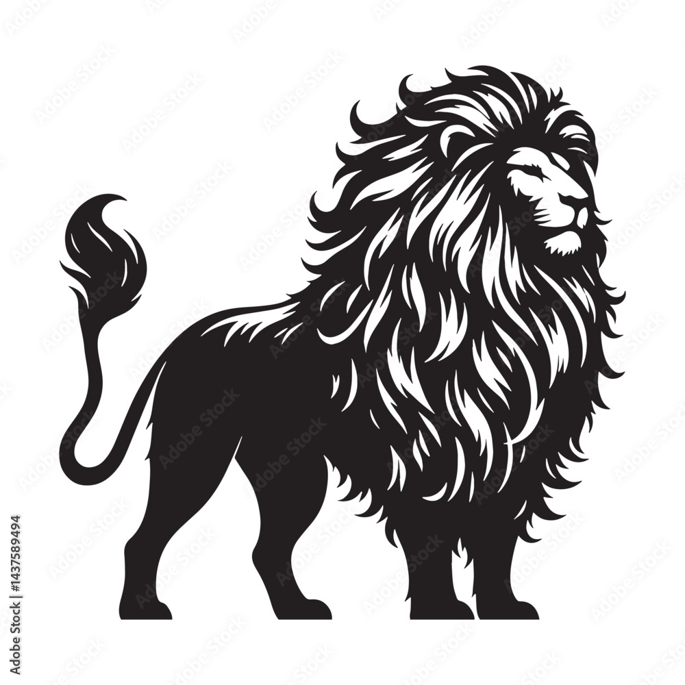 Polished lion silhouette with clean detailing for design flexibility – lion silhouette – lion vector – lion illustration – silhouette of lion
Polished lion silhouette with clean detailing for design flexibility – lion silhouette – lion vector – lion illustration – silhouette of lion