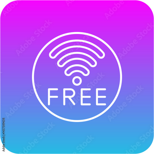 Free wifi Icon