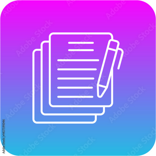 Writing Icon