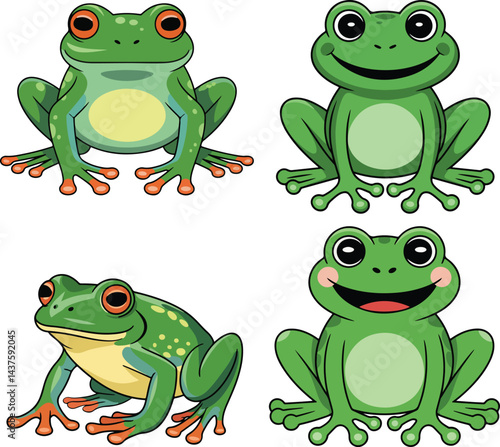 Frog vector illustration