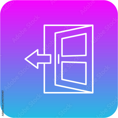 Room exit Icon