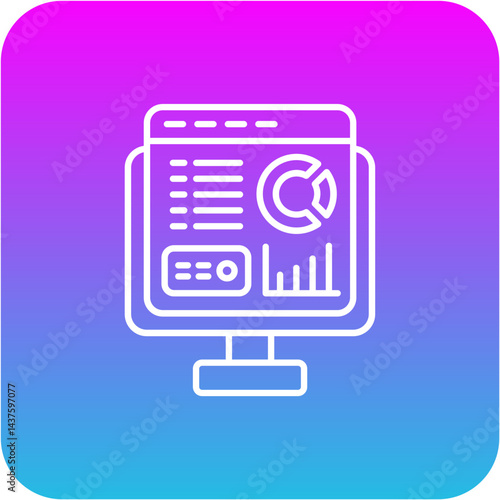 Web analysis Icon