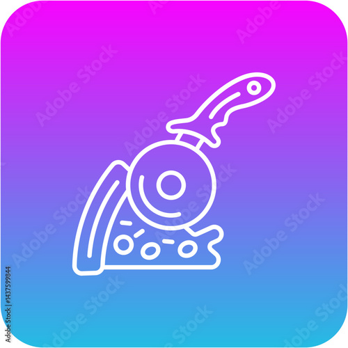 Pizza cutting Icon