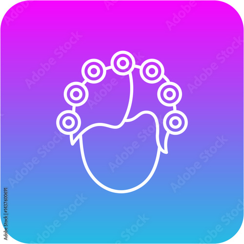 Hair curler Icon