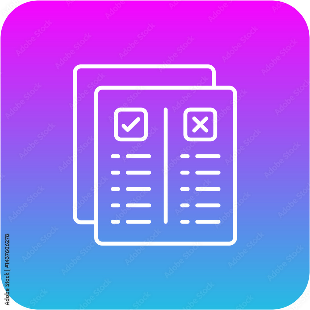 Pros and cons Icon Pros and cons Icon