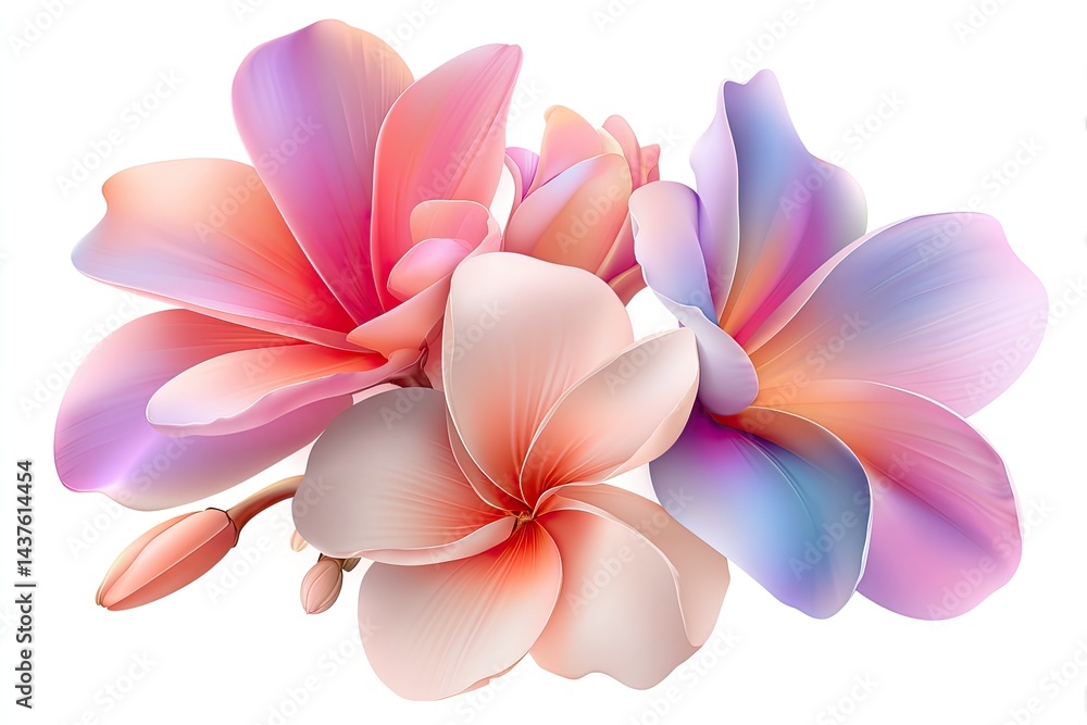 Fototapeta premium Floral art design