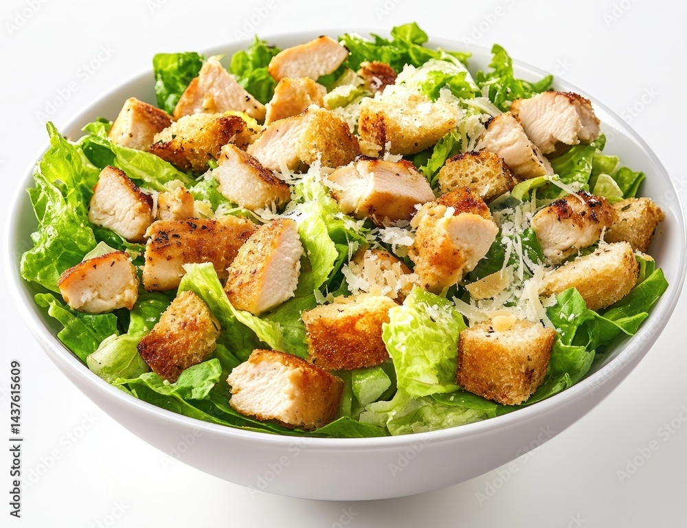 Fresh Caesar Salad with Grilled Chicken Fresh Caesar Salad with Grilled Chicken