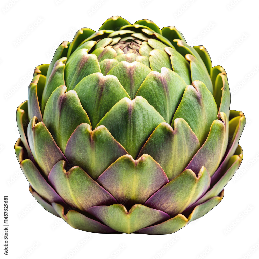 artichoke isolated on white artichoke isolated on white