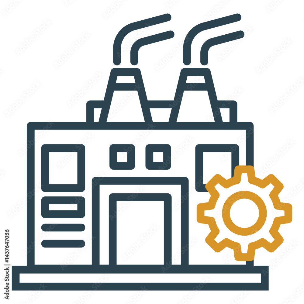 Manufacturing Icon Manufacturing Icon