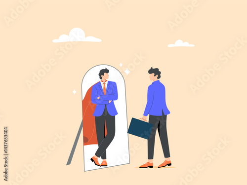 Self-confidence or the courage to fully bring out one's potential and strengths