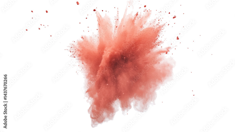 Colorful pink powder explosion against a white background, abstract pink powder splatted on white background, Pink Powder Explosion Isolated on White Background. Colorful pink powder explosion against a white background, abstract pink powder splatted on white background, Pink Powder Explosion Isolated on White Background.