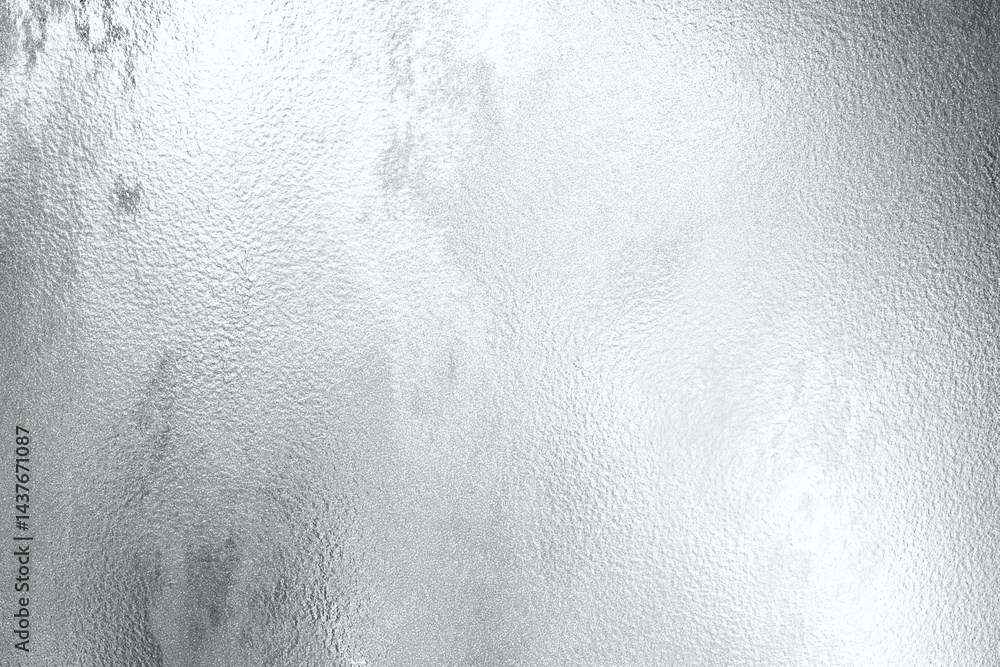 Brushed silver metallic wall surface, abstract texture background