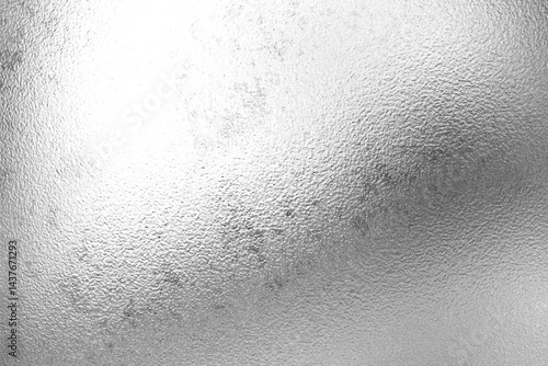Obraz na płótnie Brushed silver metallic wall surface, abstract texture background w salonie