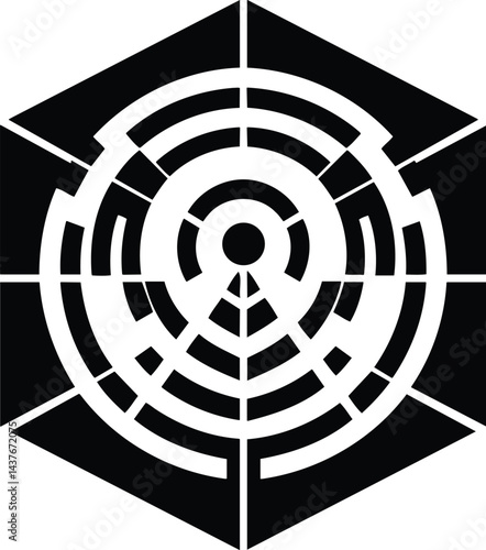 Communication Beacon Silhouette