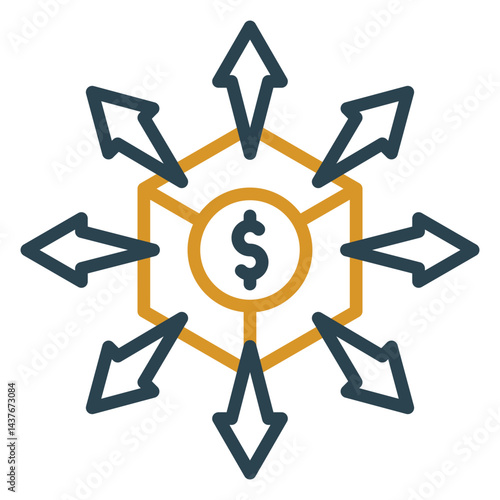Income Distribution Icon