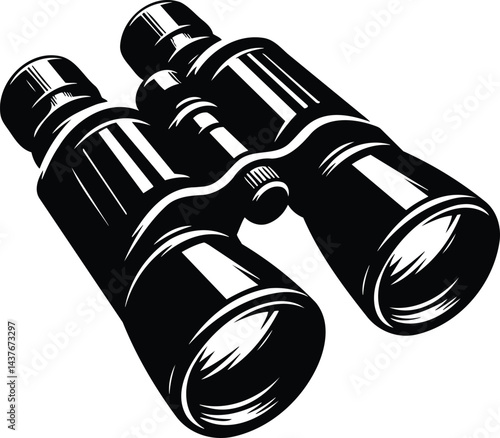 Vector Binoculars Icon