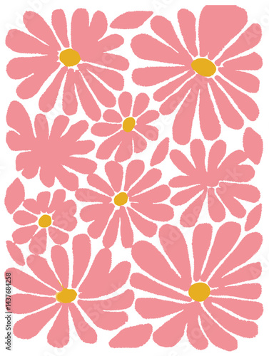 Mini canvas Art & Illustration, Flower wallpaper , paint, oilpaint, abstract painting, oil painting, painting