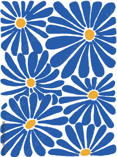 Mini canvas Art & Illustration, Flower wallpaper , paint, oilpaint, abstract painting, oil painting, painting