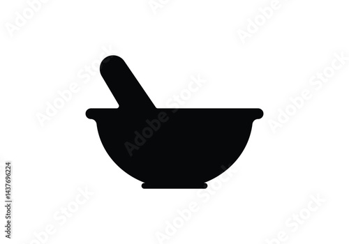 kitchen set icon. logo design