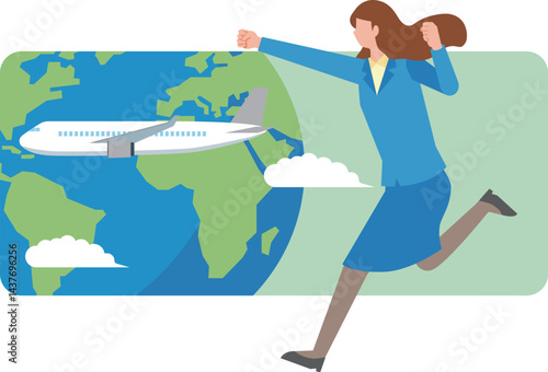 海外で働く女性