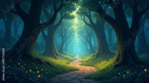 Mystical Woodland Exploration