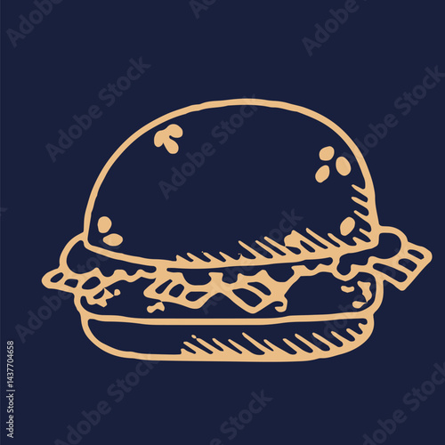 Hand drawn vintage any type of food in all vectors. Such as : Italian, Asian, Mexico and etc