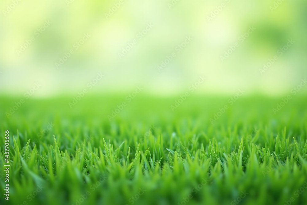 green grass background with bokeh lights green grass background with bokeh lights