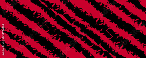 Black and red abstract grunge background with halftone style. vector ilustration. eps10