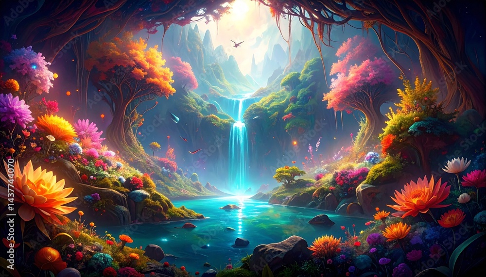 Obraz premium magic of the world