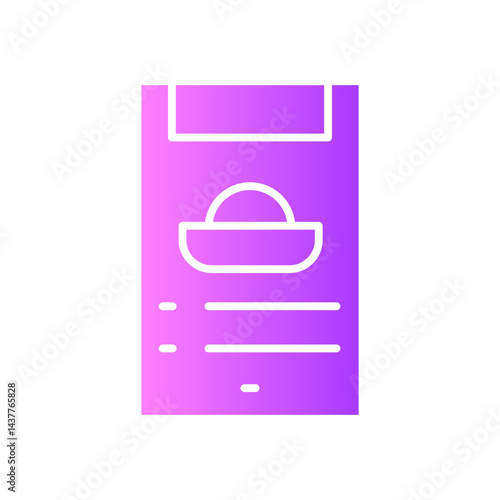 recipe gradient icon
