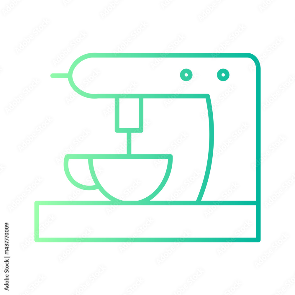 mixer gradient icon mixer gradient icon