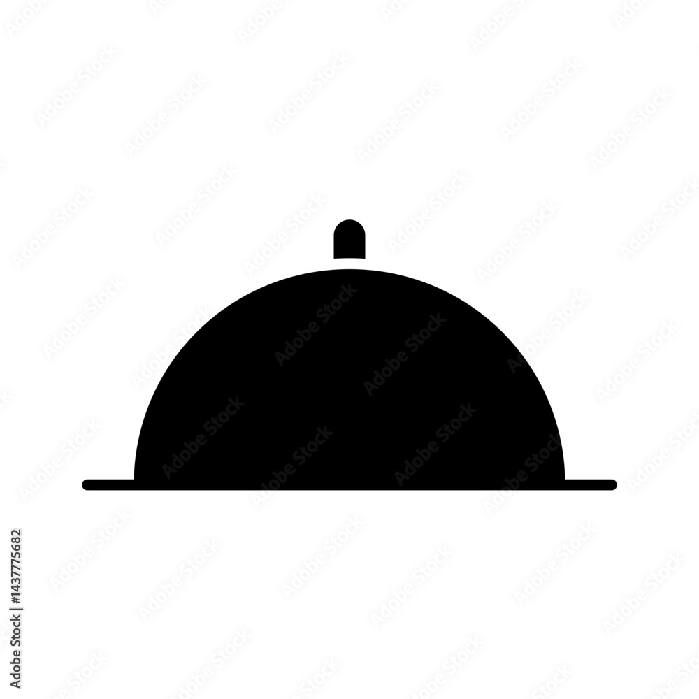 Obraz premium tray glyph icon