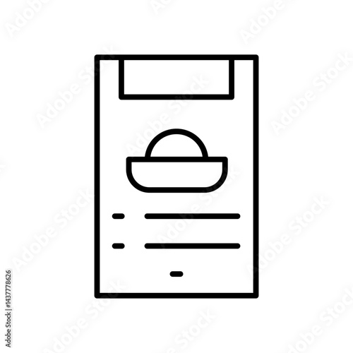 recipe line icon