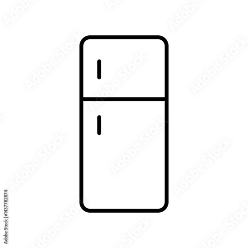 fridge line icon