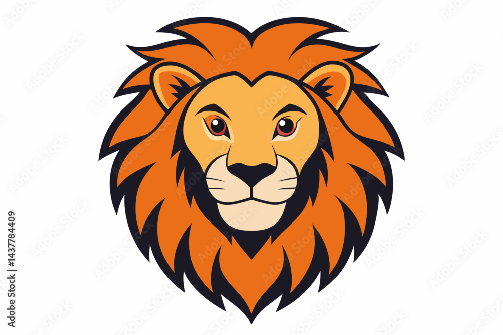 Create A Lion Head Silhouette Vector Create A Lion Head Silhouette Vector