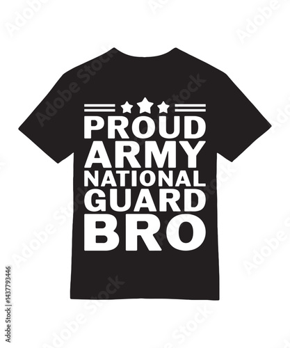 roud Army National Guard Bro T-Shirt