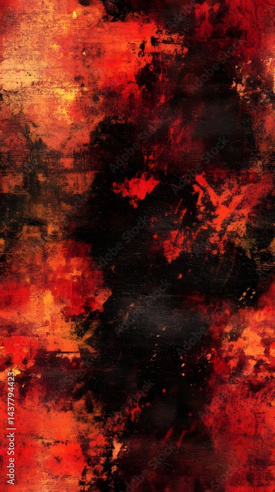 Abstract fiery textured design with vibrant color blends. Abstract fiery textured design with vibrant color blends.