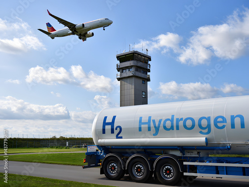 hydrogen transportation by plane and tanker