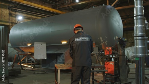 The Industrial Vessel is present within the Workshop where the Manufacturing Process takes place. Media