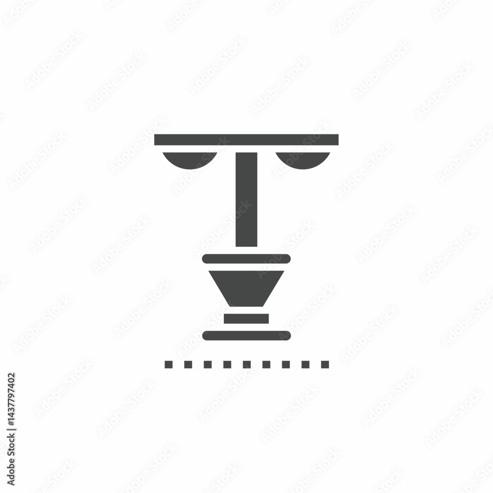 Vector. Street light symbol. Icon symbol design template. Vector. Street light symbol. Icon symbol design template.