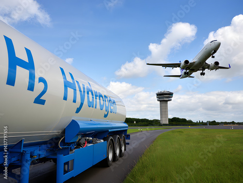 hydrogen transportation by plane and tanker