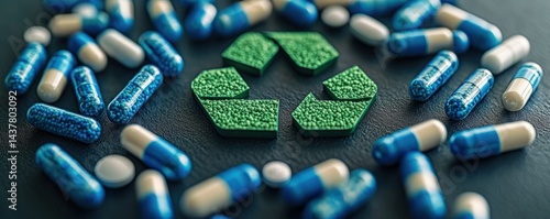 Recycled medicine capsules