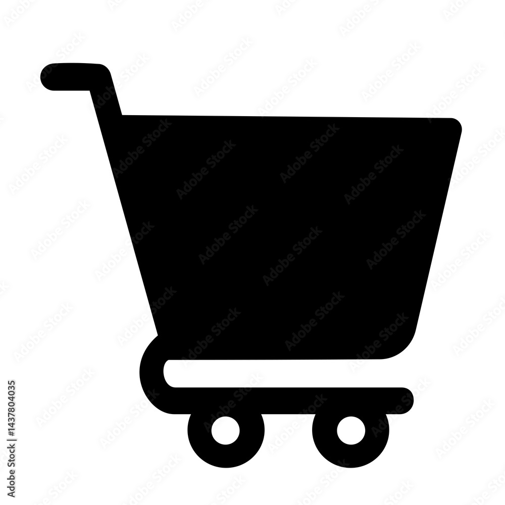 black shopping cart icon black shopping cart icon