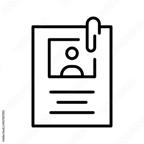 evidence, cv,  Legal and Law Icon