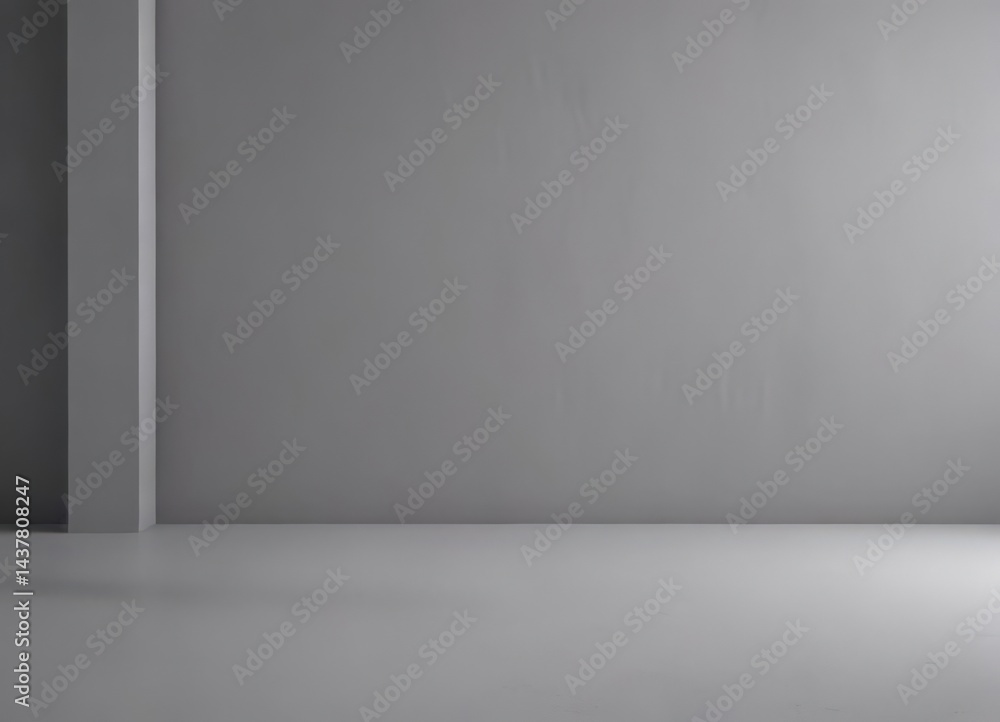 Elegant gray backdrop, soft shadows highlight product, clean, texture Elegant gray backdrop, soft shadows highlight product, clean, texture